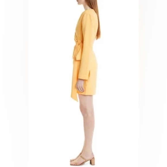 Cinq à Sept Sierra Wrap Mini Dress - Picture 2 of 12